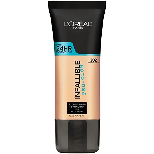 L'Oreal Infallible Pro-Glow foundation for dry and mature skin