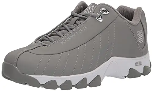 K-Swiss ST329 CMF sneaker in neutral gray and silver