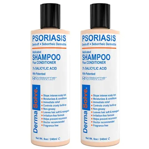Dermasolve Scalp Psoriasis Medicated Shampoo and Conditioner set