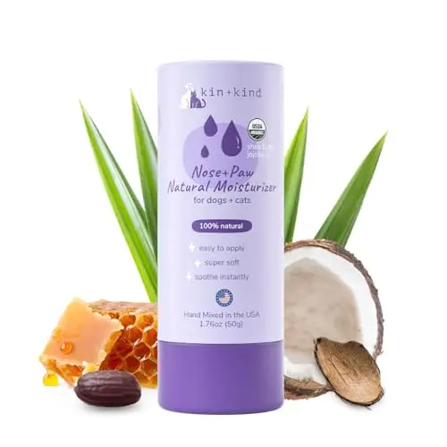 kin+kind organic paw and nose balm stick