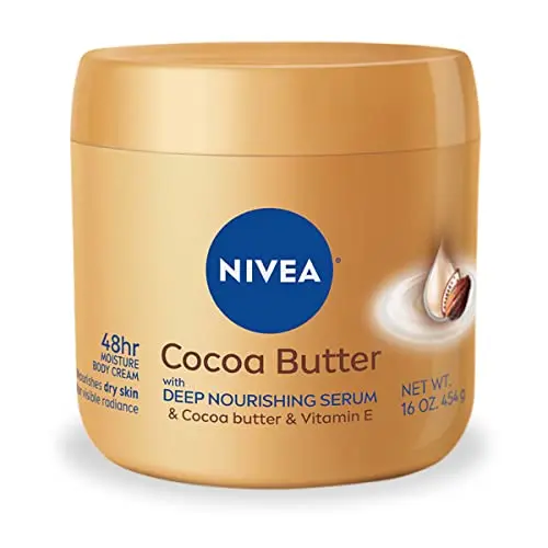 NIVEA Cocoa Butter Body Cream jar