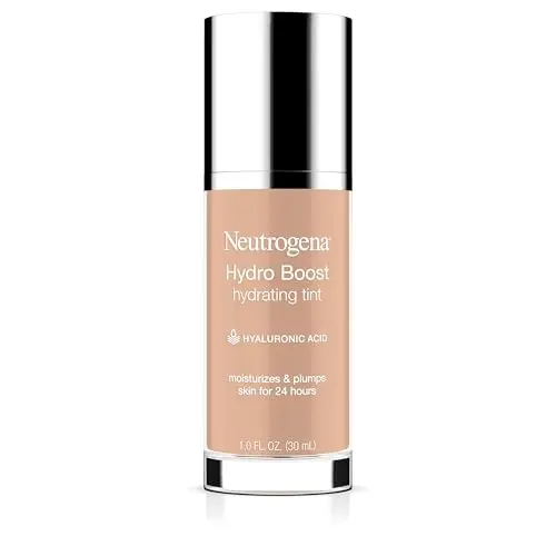 Neutrogena Hydro Boost hydrating tint foundation in buff color