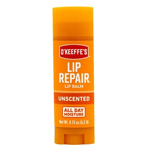 O'Keeffe's Lip Repair Unscented Lip Balm stick