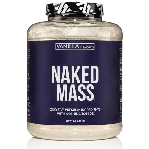 NAKED Vanilla Mass weight gainer protein powder