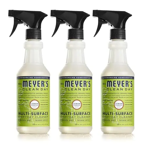 Mrs. Meyer's All-Purpose Cleaner spray bottle with lemon verbena scent