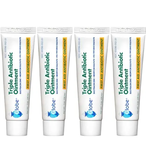 Globe triple antibiotic ointment 4-pack value set