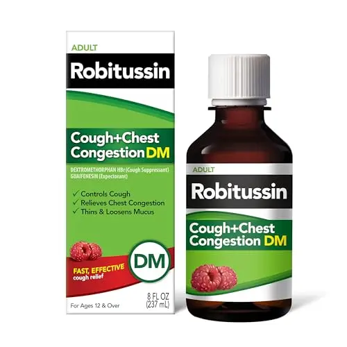 Robitussin standard strength cough and chest congestion syrup
