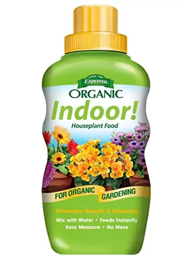 Espoma Organic Indoor Plant Food liquid bottle