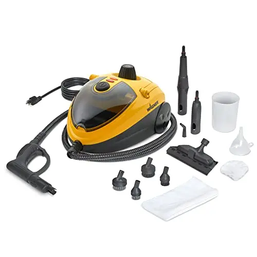 WAGNER AutoRight steam cleaner with car cleaning accessories