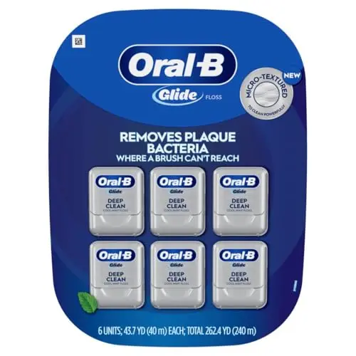 Oral-B Glide Cool Mint Deep Clean Floss multi-pack