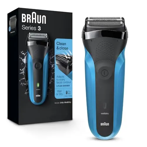 Braun Series 3 electric foil shaver in sleek design