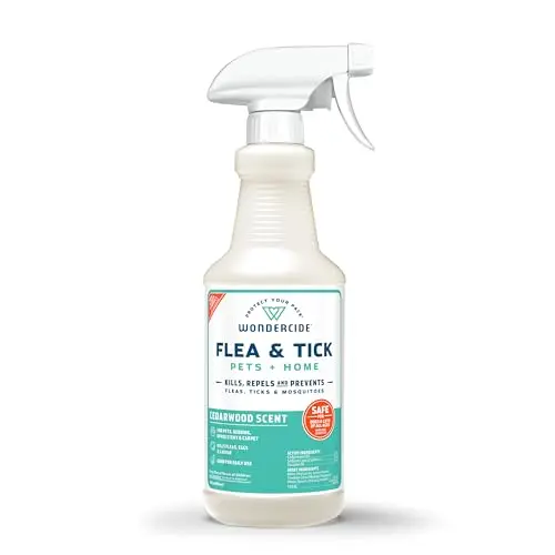 Wondercide natural flea and tick spray for dogs and home