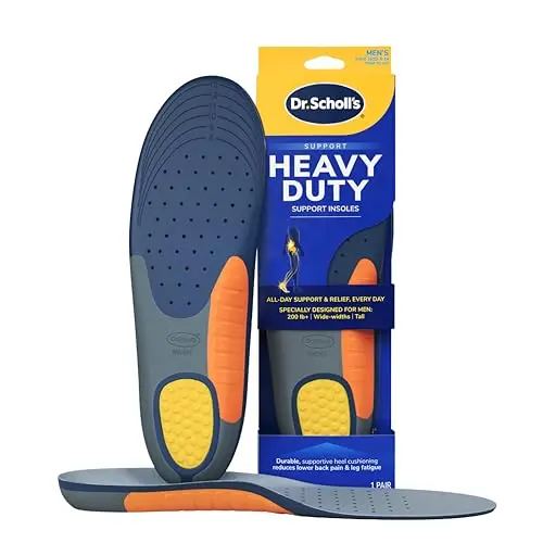 Dr. Scholl's Heavy Duty Support Insole Orthotics for big and tall individuals