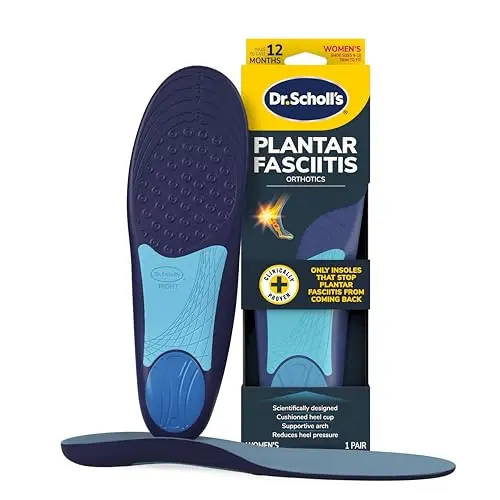 Dr. Scholl's plantar fasciitis orthotic insoles for women
