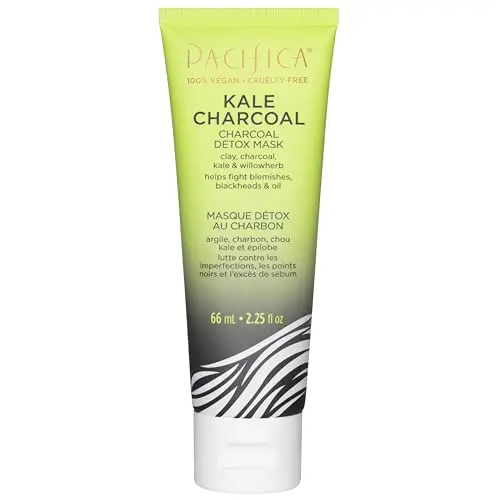 Pacifica Kale Charcoal Ultimate Detox Face Mask in jar