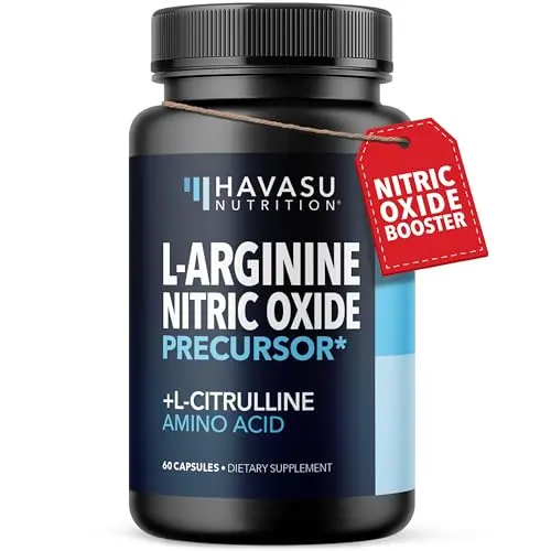 HAVASU NUTRITION L-Arginine Capsules with L-Citrulline bottle