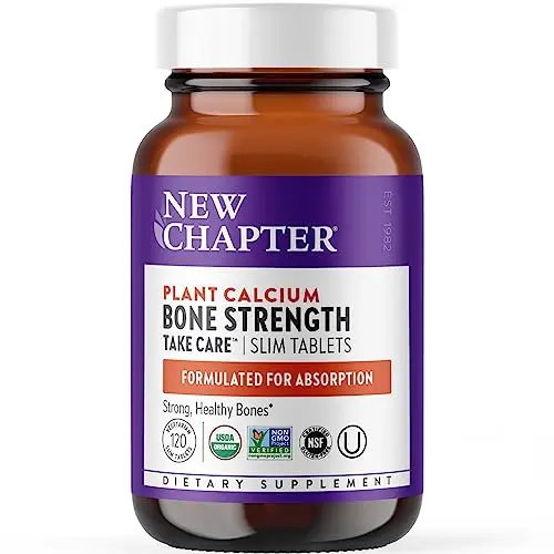New Chapter organic calcium supplement from red marine algae