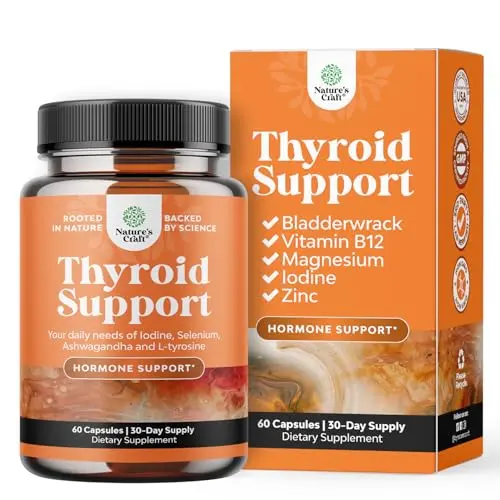 Natures Craft thyroid support complex capsules