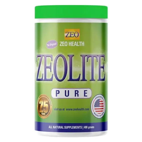 Zeolite Pure powder container for full body detox