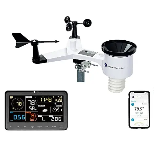 Ambient Weather WS-2902 smart weather station with outdoor sensor array