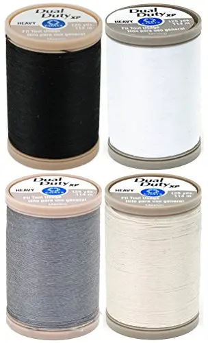 Coats & Clark heavy weight thread in four practical colors