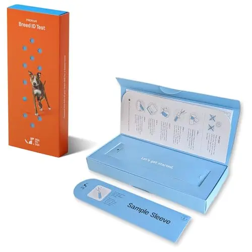 DNA MY DOG genetic age and breed test kit with wolf DNA analysis