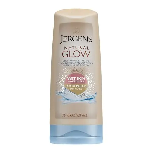 Jergens Natural Glow In Shower Lotion for wet skin tanning