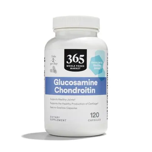 365 by Whole Foods Market glucosamine chondroitin supplement bottle