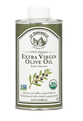 La Tourangelle Organic Extra Virgin Olive Oil bottle from Spain