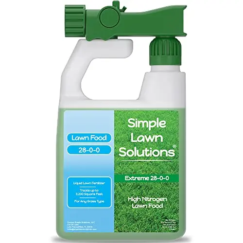 Simple Lawn Solutions 28-0-0 high nitrogen fertilizer