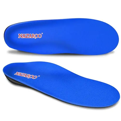 NAZAROO arch support orthotic insoles for plantar fasciitis