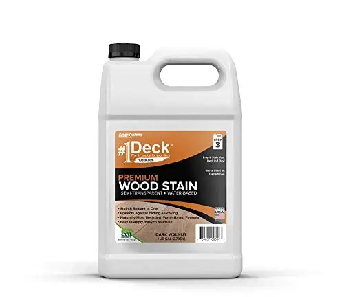 SaverSystems #1 Deck wood stain in dark walnut color