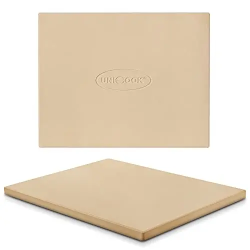 Unicook rectangular cordierite pizza stone