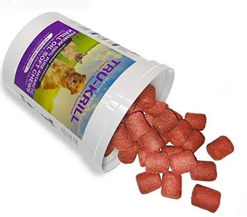 Hanzi Pets Antarctic krill oil soft chews for dogs