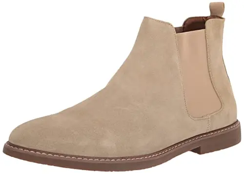 Steve Madden Highline Chelsea Boot in sand suede