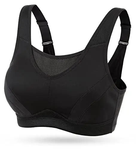 Wingslove wireless sports bra with full coverage
