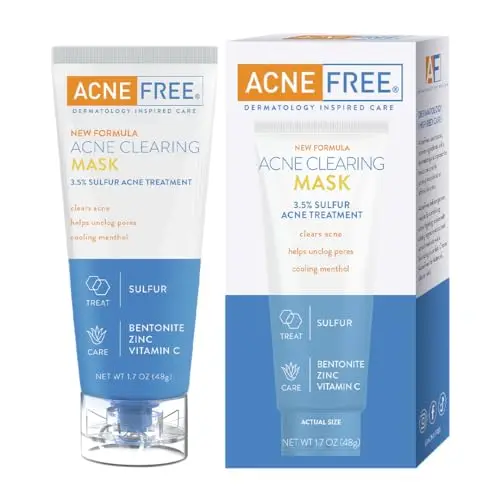 AcneFree Acne Clearing Mask clay mask in tube