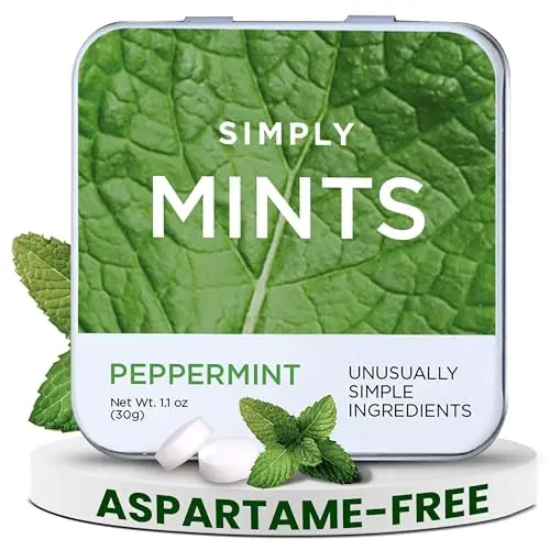 SIMPLY Mints Peppermint Breath Mints product image