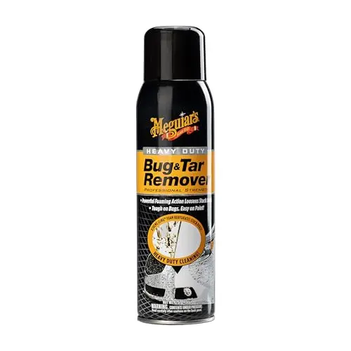 Meguiar's Heavy Duty Bug & Tar Remover foam spray can
