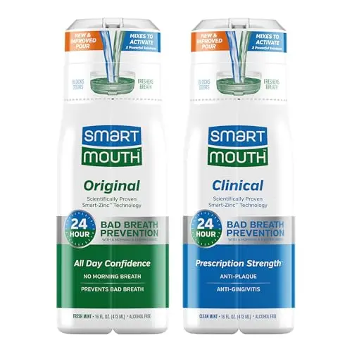 SmartMouth Activated Mouthwash bottles