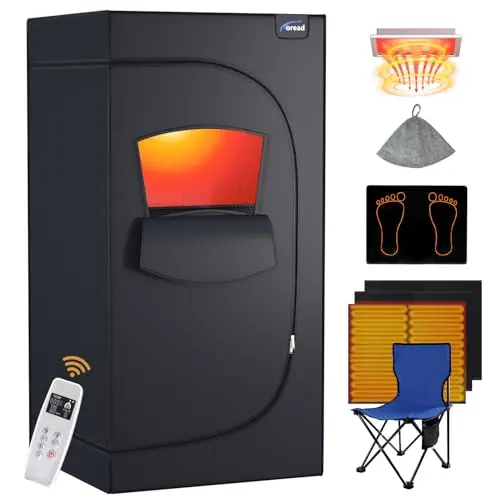 TOREAD portable far infrared sauna tent with remote control