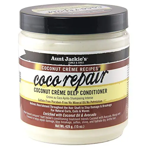 Aunt Jackie's Coconut Crème Deep Conditioner jar