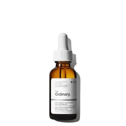 The Ordinary Rose Hip Seed Oil in dropper bottle