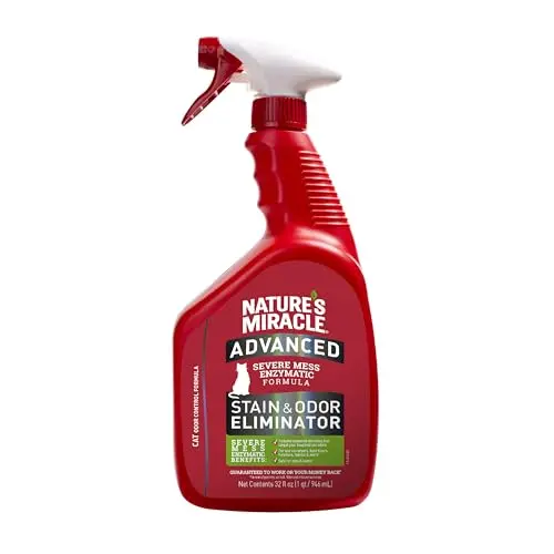 Nature's Miracle advanced enzymatic cleaner spray bottle