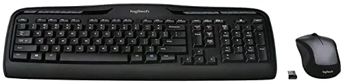 Logitech MK335 quiet wireless keyboard and mouse combo