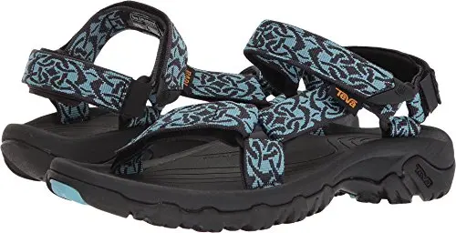 Teva Women's Hurricane sport sandals in Celtic Aqua color