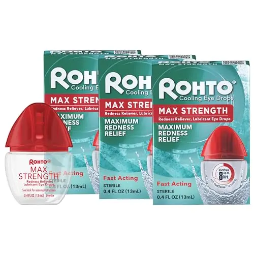 Rohto Max Strength redness reliever eye drops