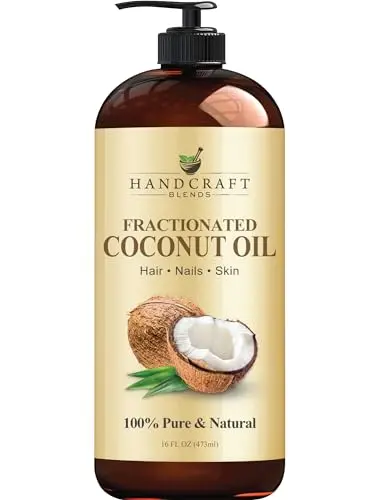 Handcraft Blends Fractionated Coconut Oil bottle with pump