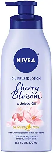 NIVEA Oil Infused Cherry Blossom and Jojoba Oil Body Lotion