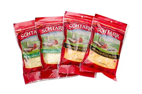 Schtark super kosher mozzarella and pizza shredded cheese combo pack